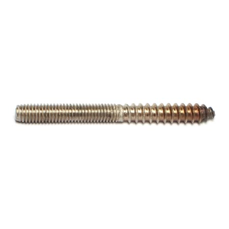 Midwest Fastener 3/8 in Thread to 3/8"-16 Thread, 6 PK 18-8 Stainless Steel, Plain Finish 71126